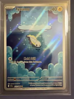 Pokemon Tynamo 113/086 Sv: Black Bolt Illustration Rare Full Art Holo 40HP Eng - Image 1