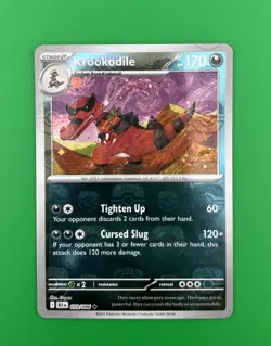 Pokemon TCG - Black Bolt - Krookadile 059/086 Masterball - Image 3