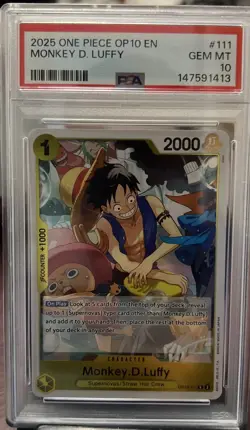 2025 ONE PIECE OP10 EN - #111 MONKEY D. LUFFY - Image 1