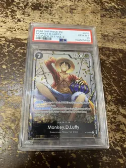 2026 One Piece English Monkey D. Luffy Tin Pack Set Volume 2 PSA 10 VHTF RARE - Image 1