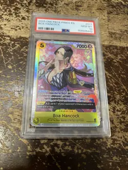 2025 One Piece Prb02 Premium Booster #017 Boa Hancock Psa 10 LOW POP VHTF RARE - Image 1