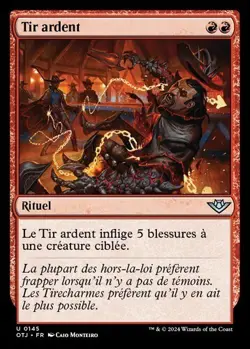 mtg magic Scorching Shot FRENCH fr vf tir ardent - Image 1