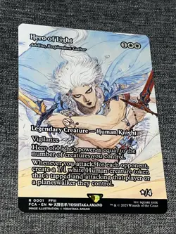 MTG - Hero of Light - Adeline, Resplendent Cathar - Showcase R #1 FCA NM 0001 - Image 1