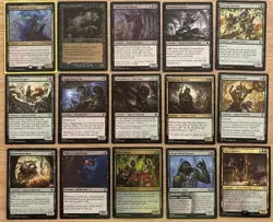 Budget Casual MTG Commander Deck Green Black Squirrel Kindred With Camellia Food - Image 1