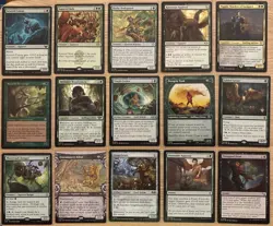 Budget Casual MTG Commander Deck Green Black Squirrel Kindred With Camellia Food - Image 2