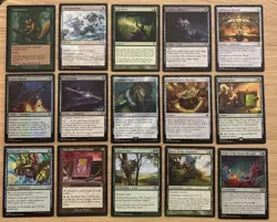 Budget Casual MTG Commander Deck Green Black Squirrel Kindred With Camellia Food - Image 4