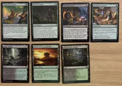 Budget Casual MTG Commander Deck Green Black Squirrel Kindred With Camellia Food - Image 5