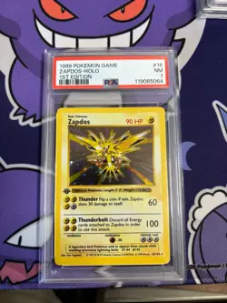 Pokemon - Zapdos - 1st Edition Base Set Holo - English - #16/102 - PSA 7 - Image 1