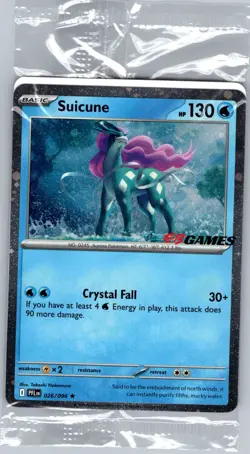 Sealed - Suicune (EB Games Exclusive) 026/094 - Pokemon Card - Image 1