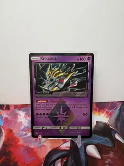 Giratina Prism Star 58/156 SM-Ultra Prism Prism Rare Holo EN Pokemon Card - Image 2