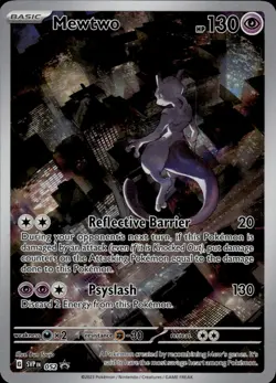 Mewtwo SVP 052 Scarlet & Violet 151 UPC Holo Promo Card - Image 1