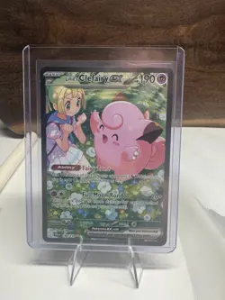 Pokemon TCG Lillie's Clefairy EX Journey Together Sir Card 184/159 NM Condition - Image 1