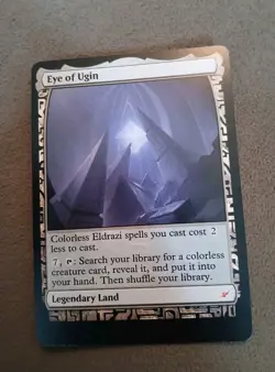 Eye Of Ugin Proxy Card with Custom designed art Double Sided Art Eye Of Ugin - Image 1
