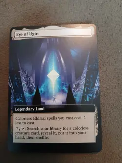 Eye Of Ugin Proxy Card with Custom designed art Double Sided Art Eye Of Ugin - Image 2