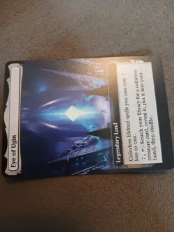 Eye Of Ugin Proxy Card with Custom designed art Double Sided Art Eye Of Ugin - Image 4