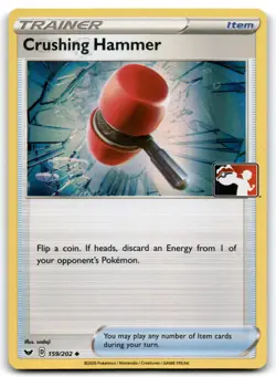 Holo Crushing Hammer 159/202 Prize Pack Series Cards - Image 1