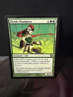 MTG Elvish Champion (60/113) Duels of the Planeswalkers LP - Image 1