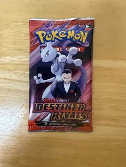 *Styles Vary* Pokemon TCG Scarlet & Violet Destined Rivals Sealed Booster Packs - Image 1