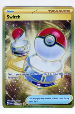 Switch 206/165 Sv: Pokemon Scarlet & Violet 151 Gold Holo - Image 1
