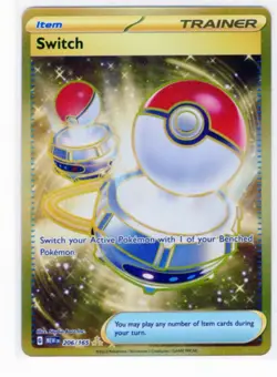 Switch 206/165 Sv: Pokemon Scarlet & Violet 151 Gold Holo - Image 2