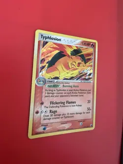 Pokemon TCG Typhlosion 17/115 Unseen Forces Holo 2005 LP - Image 1