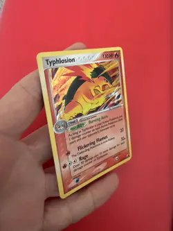 Pokemon TCG Typhlosion 17/115 Unseen Forces Holo 2005 LP - Image 3