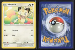 Meowth 125/181 Common Team Up Pokemon Near Mint - Image 3