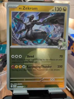 N's Zekrom (Poke Ball) 155/217 - Pokemon ME: Ascended Heroes - NM Pack Fresh - Image 2