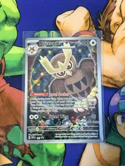 Pokemon Noctowl 141 Pokemon Center Stamp Black Star Promo - Pack Fresh! - Image 1