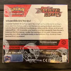 POKEMON TCG SCARLET & VIOLET DESTINED RIVALS BOOSTER BOX from OPEN CASE- FRESH! - Image 3