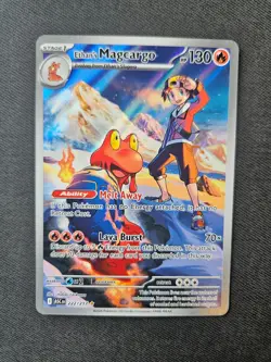 Pokemon TCG - Ethan's Magcargo, 222/217 Ascended Heroes, Illustration Rare - Image 1