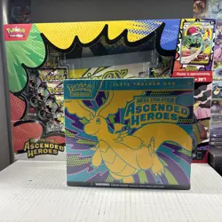 Pokemon Ascended Heroes Bundle ETB + Mega Lucario Poster - Image 1