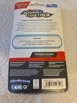 Pokemon TCG Journey Together Booster Pack. Brand New Factory Sealed - Image 4