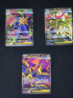 Pokemon Ultra Rare Lot x3 Mega Starmie ex Skarmory ex Eelektross ex - Image 1