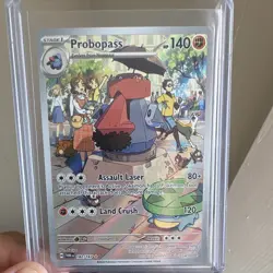 Pokemon Probopass 182/167 Illustration Rare Holo SV06 Twilight Masquerade - Image 1