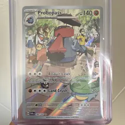 Pokemon Probopass 182/167 Illustration Rare Holo SV06 Twilight Masquerade - Image 3