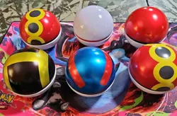 Pokemon Poke Ball Tin Lot Of 6 Empty No Packs - Image 2