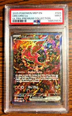 Oricorio EX Black Star Promo #024|PSA MINT 9|Mega Charizard X EX UPC|Pokemon TCG - Image 1