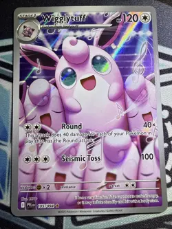 Wigglytuff 105/094 Pokemon Me02: Phantasmal Flames Holo - Image 1