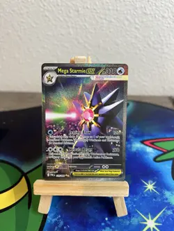 Pokemon TCG - Mega Starmie ex 118/088 Special Illustration Rare Perfect Order NM - Image 1