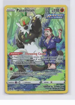 Passimian TG08/TG30 Holo Silver Tempest Trainer Gallery Pokemon TCG NM - Image 1