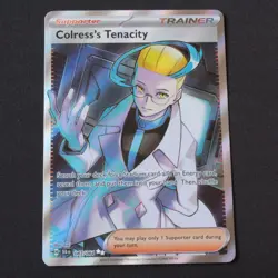 Pokemon SV: Shrouded Fable Ultra Rare Holofoil Colress's Tenacity 087/064 NM - Image 1
