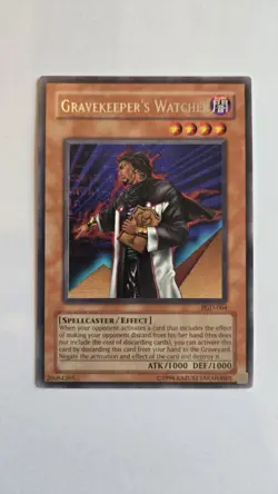 Yu-Gi-Oh! Gravekeeper's Watcher PGD-064 x3 RARE (LP) - Image 4