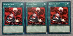 Remove Trap LOB-EN060 (x3) Common Unlimited Edition NM - Image 1