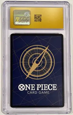 2024 One Piece Monkey D. Luffy Saikyo Jump Promo P-075 CGC 10 Pristine - Image 2
