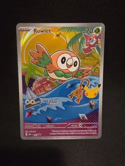Pokemon Mega Evolution Promo Cards- Rowlet 43, Litten 44, & Popplio 45 - Image 2