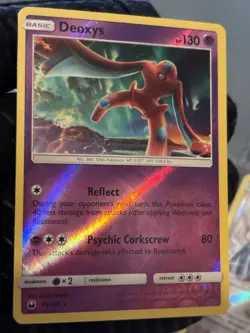 Pokemon Deoxys Holo 68/168 Basic Psychic 2018 English TCG Card Pokemon TCG - Image 5