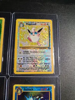 Vintage Pokemon WOTC Fossil Jungle Vending Machine Sticker Cards Holofoil 8 Card - Image 4