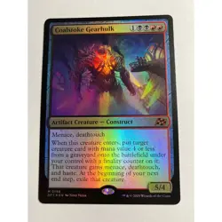 FOIL Coalstoke Gearhulk - Aetherdrift - DFT MTG - Image 1