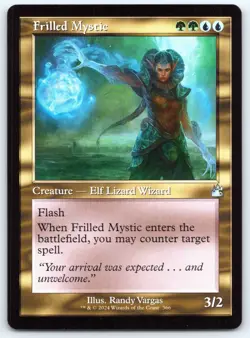 Frilled Mystic (Retro Frame) - Ravnica Remastered - MTG - Near Mint - Image 1